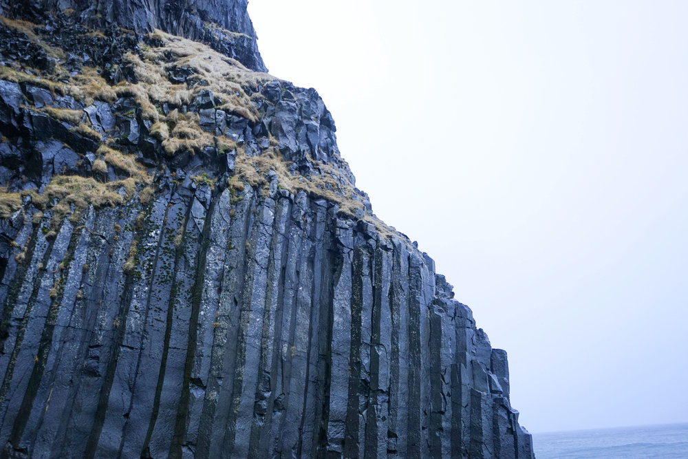 Reynisfjara Beach black sand beaches in Iceland cliffs