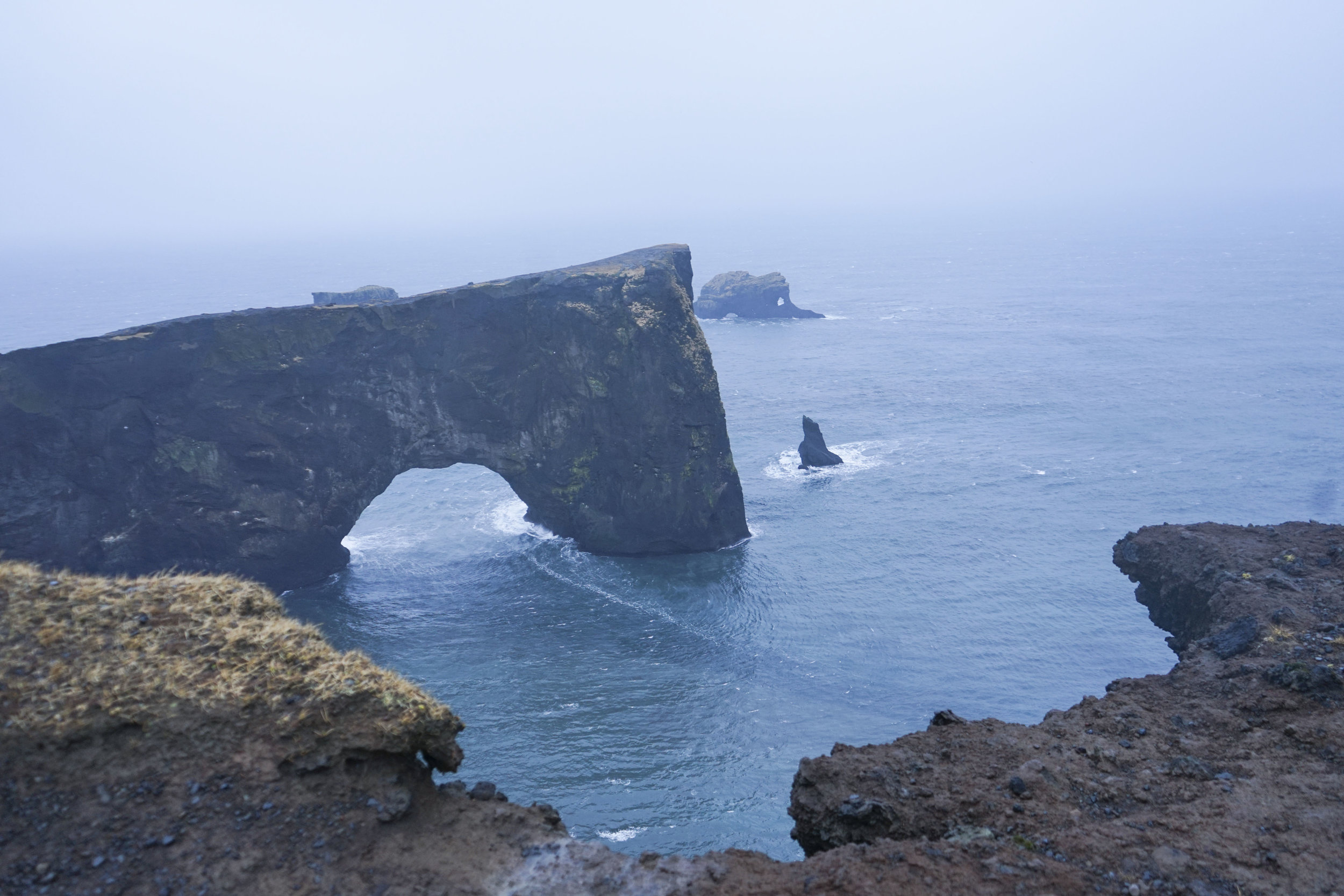 Dyrhólaey Iceland View of the Arc