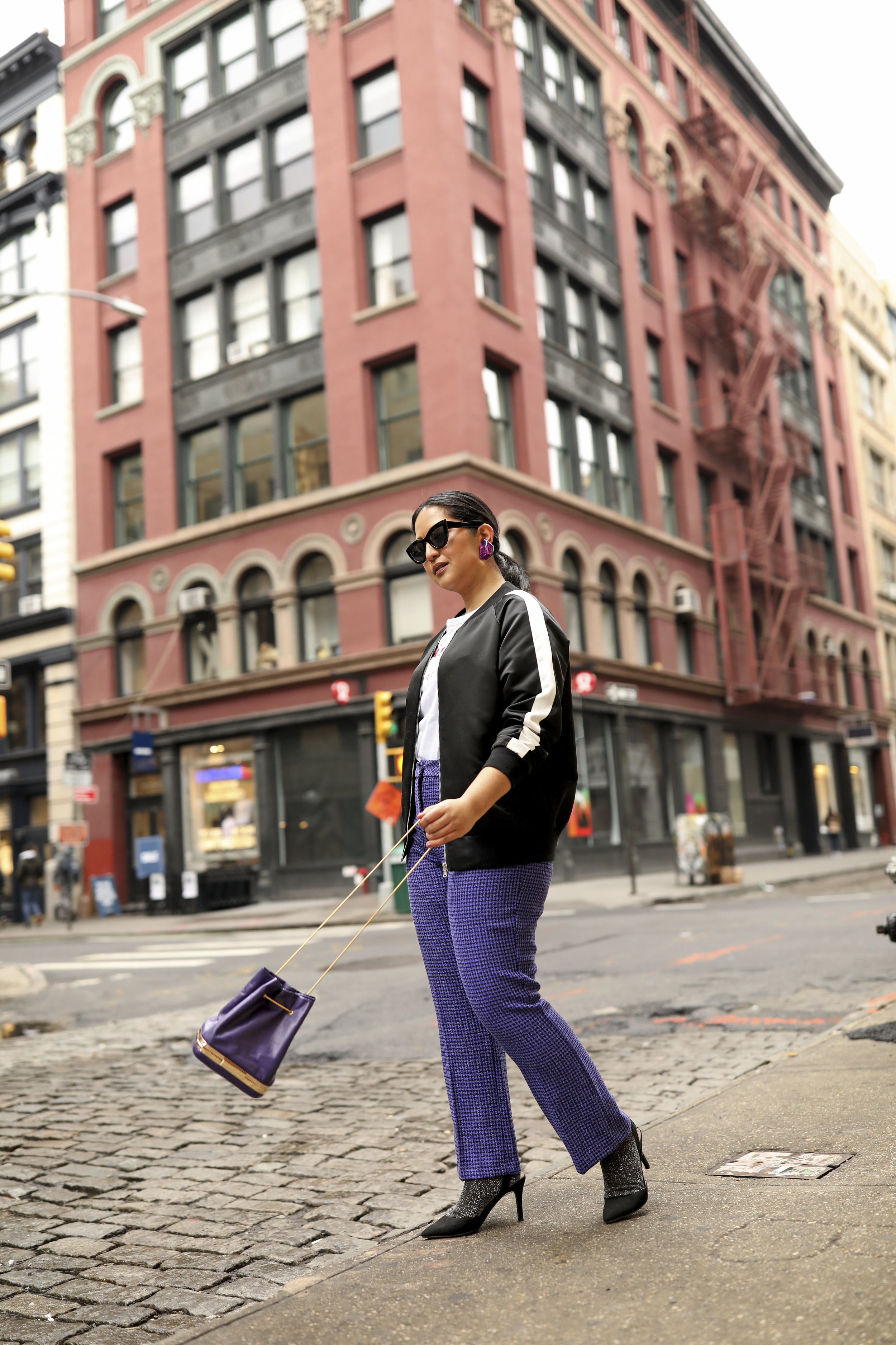 Purple Pants Casual Suit Look Bomber Jacket_3.jpg