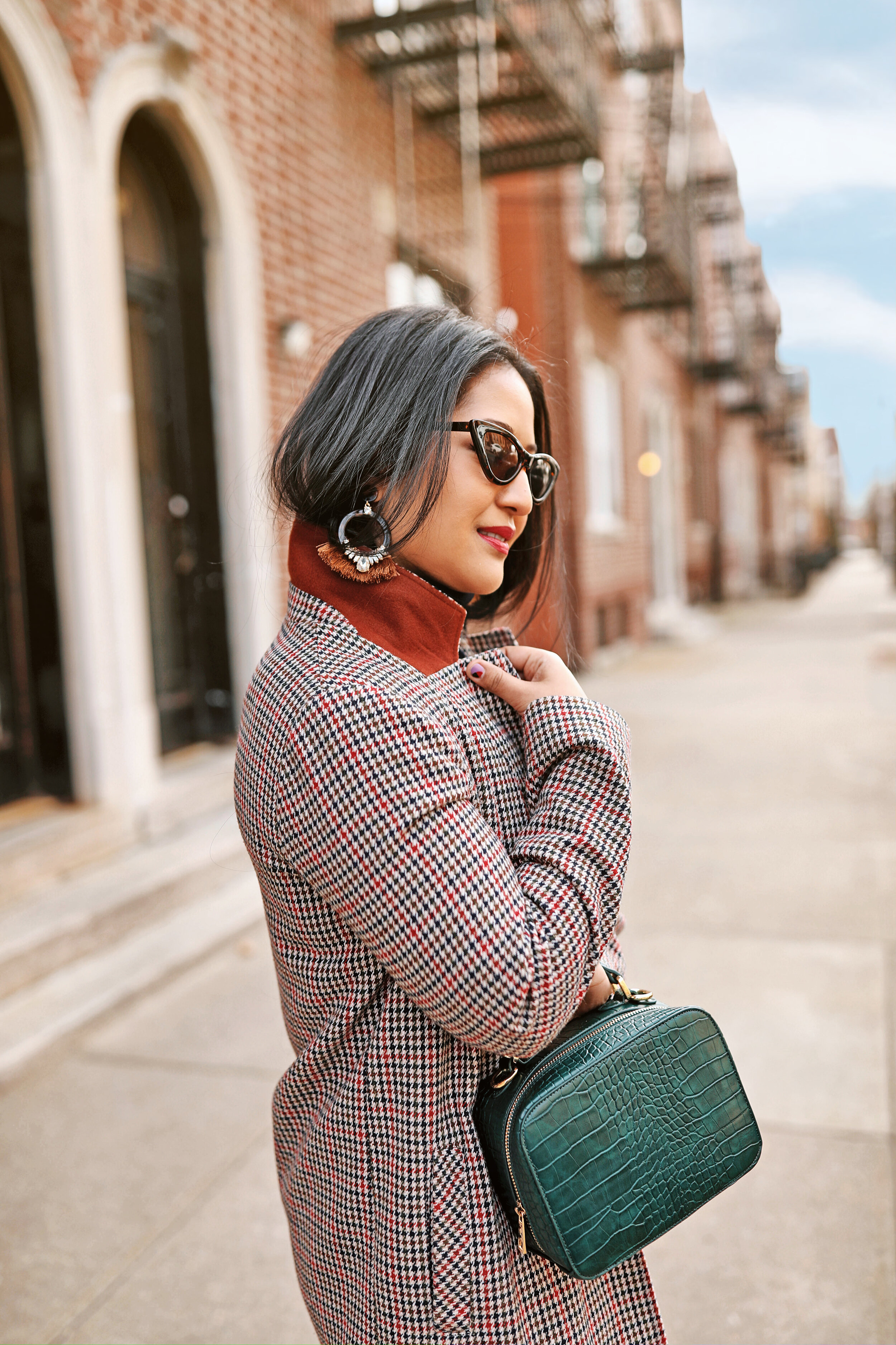 winter slip dress outfit