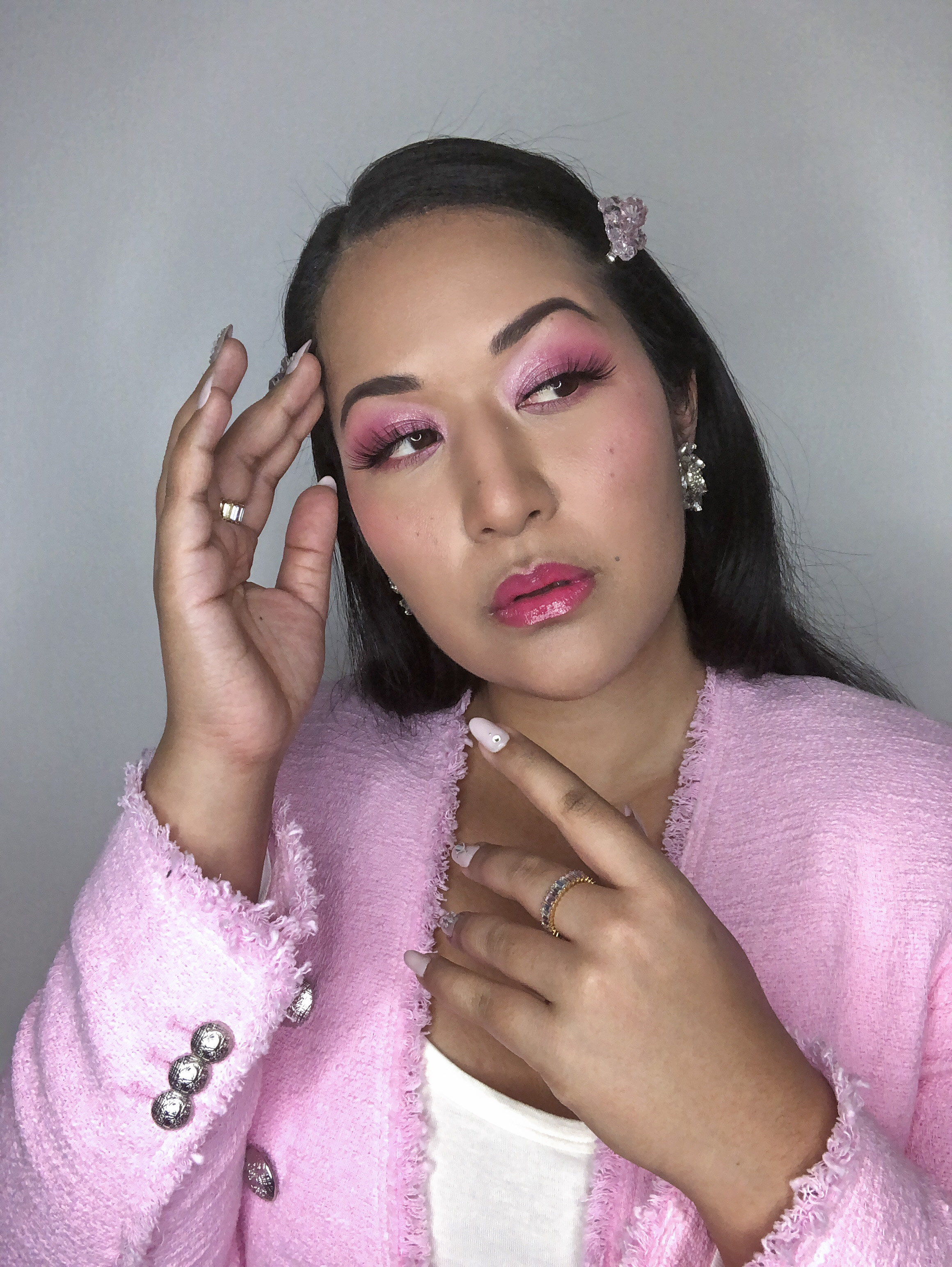 Valentine's Day Makeup - Soft Pink Makeup