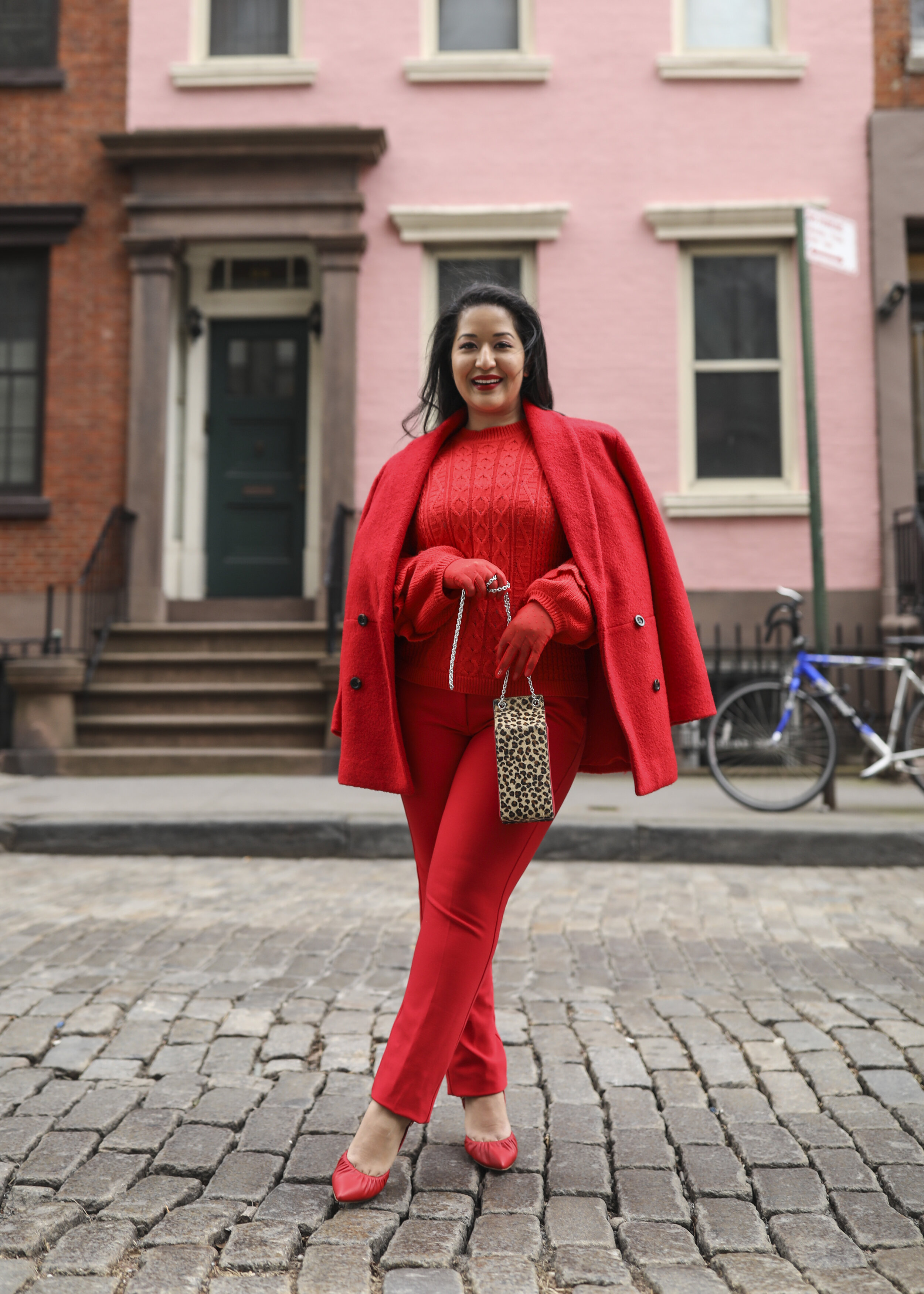 Red Monochrome outfit- 3 Ways to Pull off A Stunning Monochromatic Outfit Like The First Lady