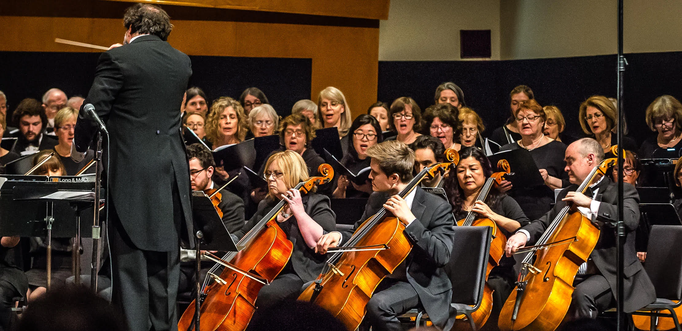 The toronto choral society and the scarborough philharmonic orchestra performing antonio vivaldi's gloria, at the scarborough citadel. April 7, 2018.