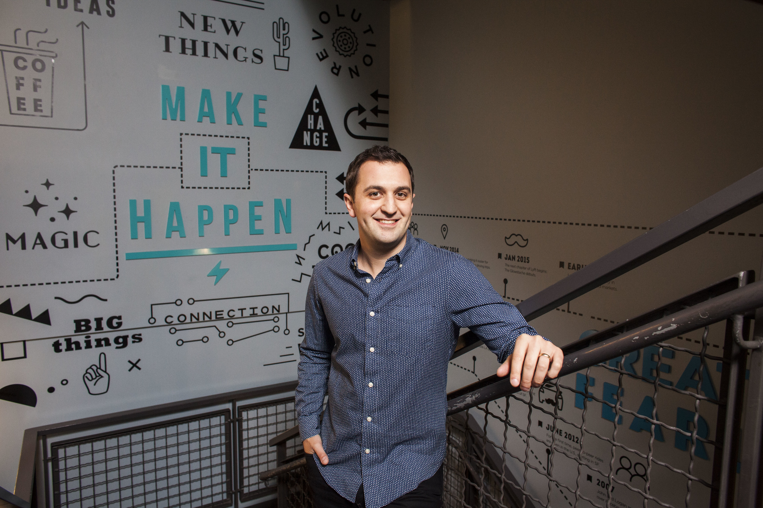 LLyft President & Founder John Zimmer for The New York Times