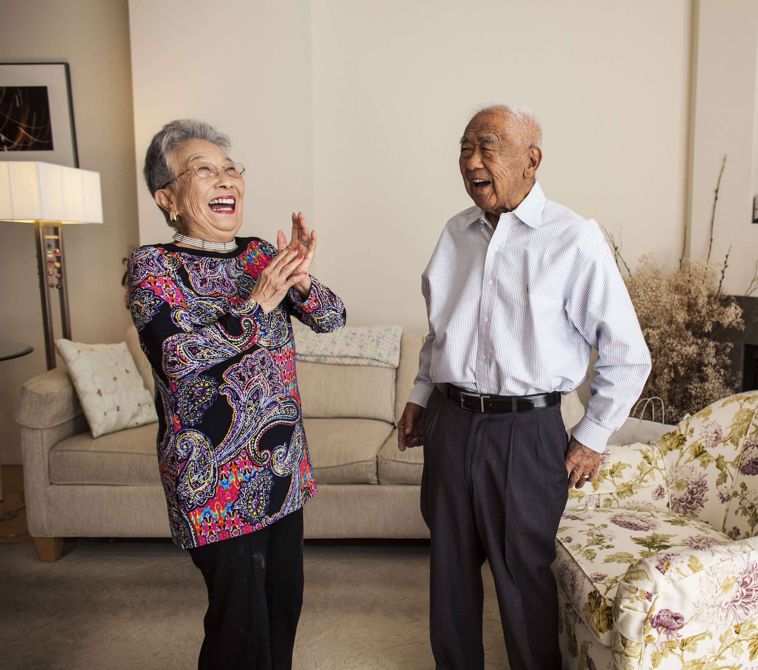 Internment Camp Yonekazu Satoda and his wife Daisy for The New York Times