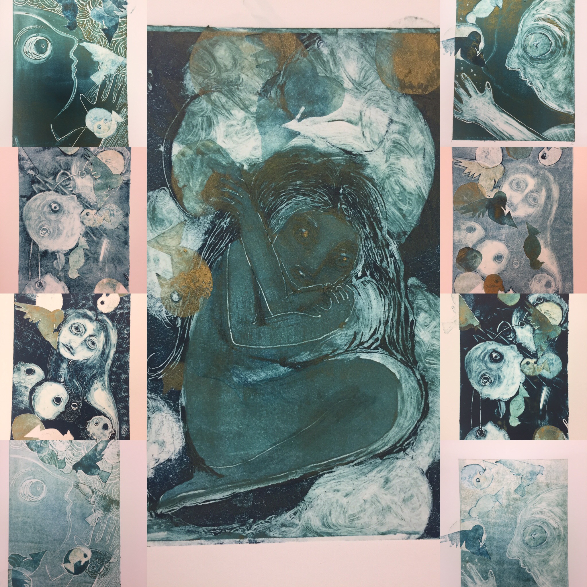 a selection of some monotypes