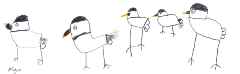 Drawing by Majir aged 7