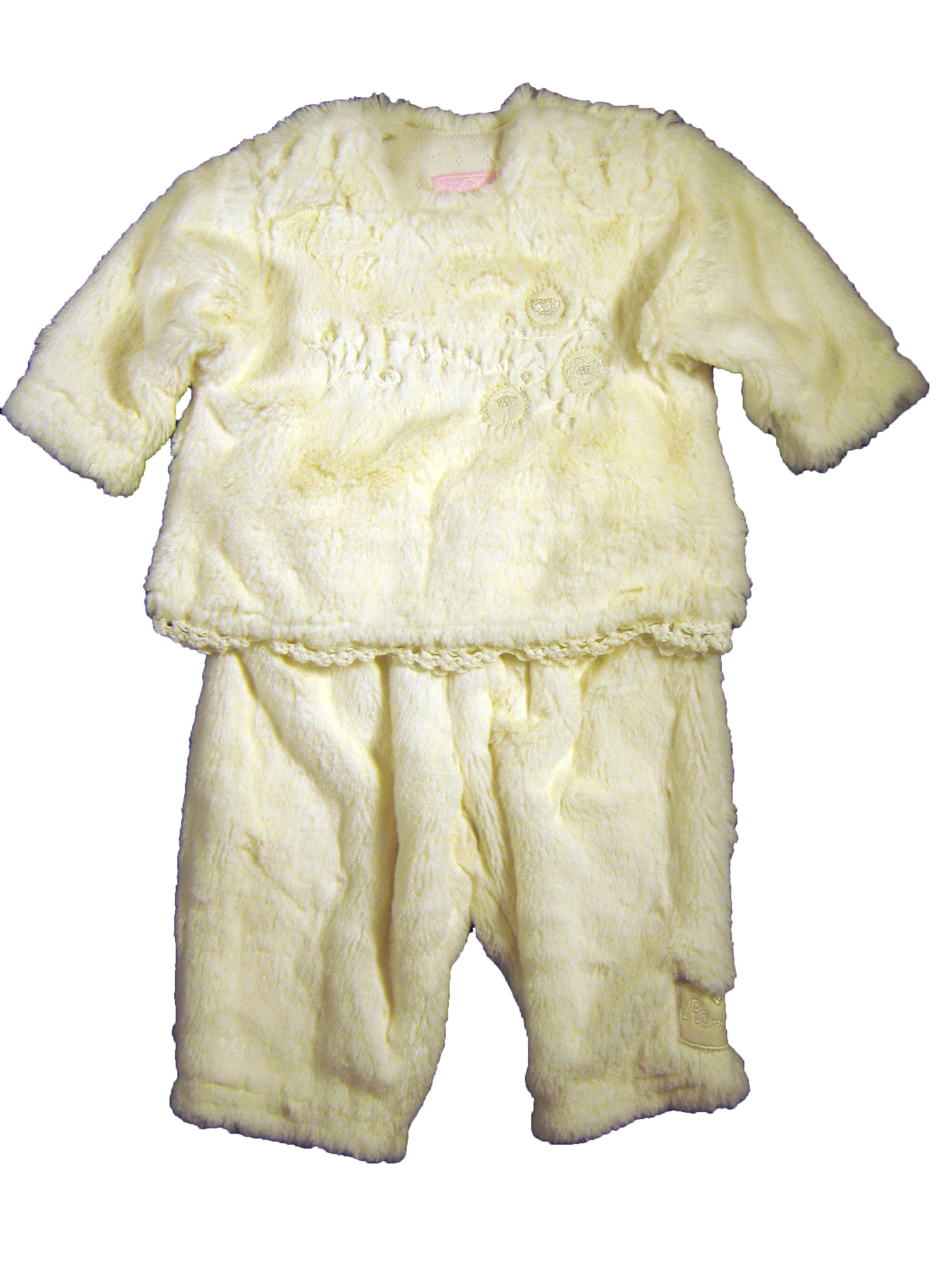 Pampolina Faux Fur Set l Size 3 Months