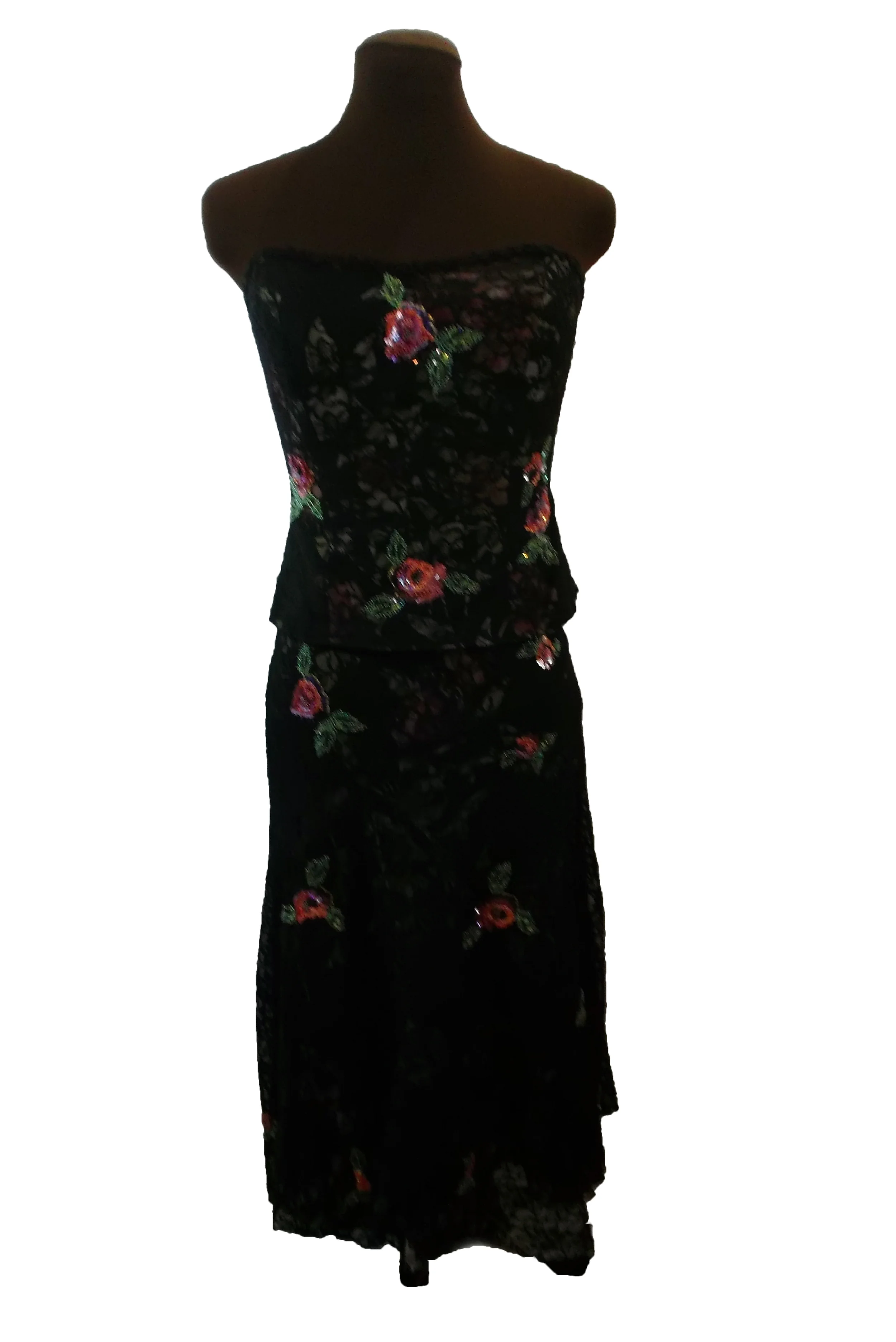Nicole Miller Skirt &amp; Bustier l Size 6/8