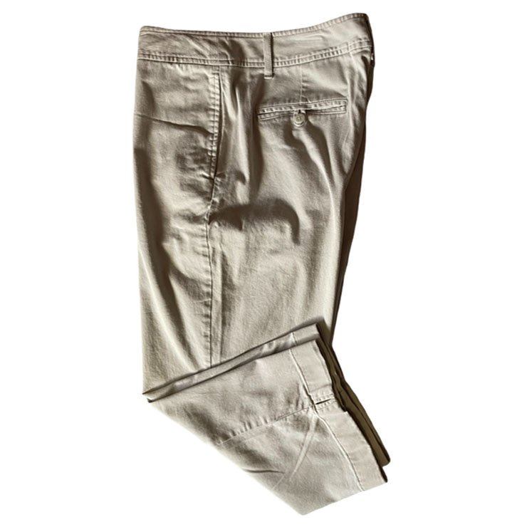 L.L. Bean Khaki Crop Pants l Size 14