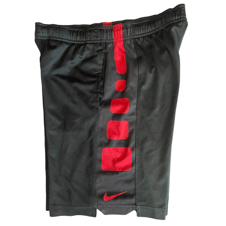 Nike Boys' Dri-Fit Elite Basketball Shorts - Red & White - S (Small)