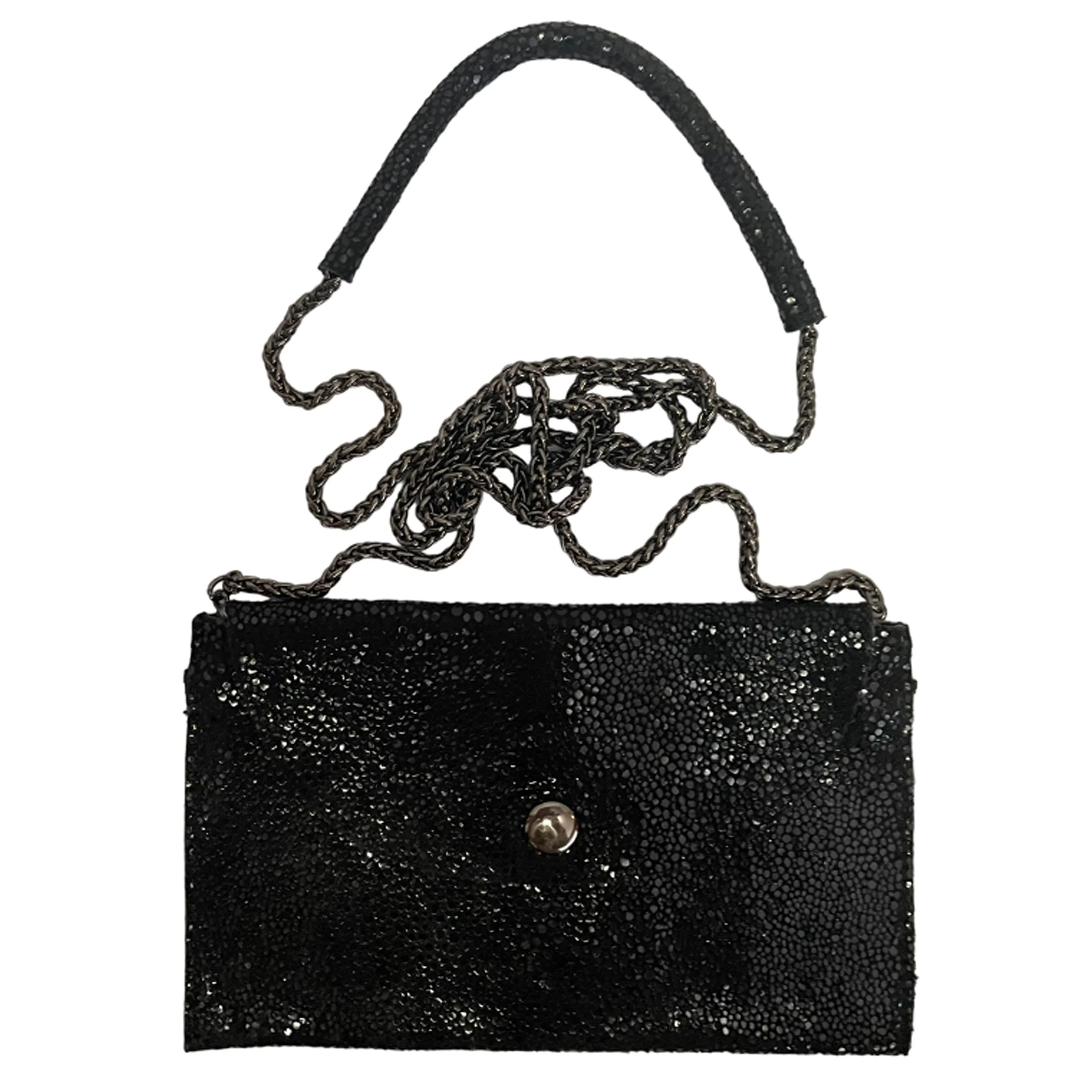 Sorial Leather Crossbody Evening clutch Bag