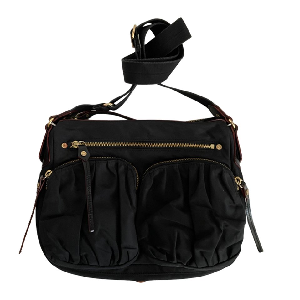MZ Wallace Crossbody Nylon Black Handbag