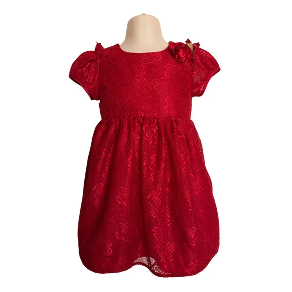 chinese dress ladies Kata Red Lace Maxi Dress - US 8