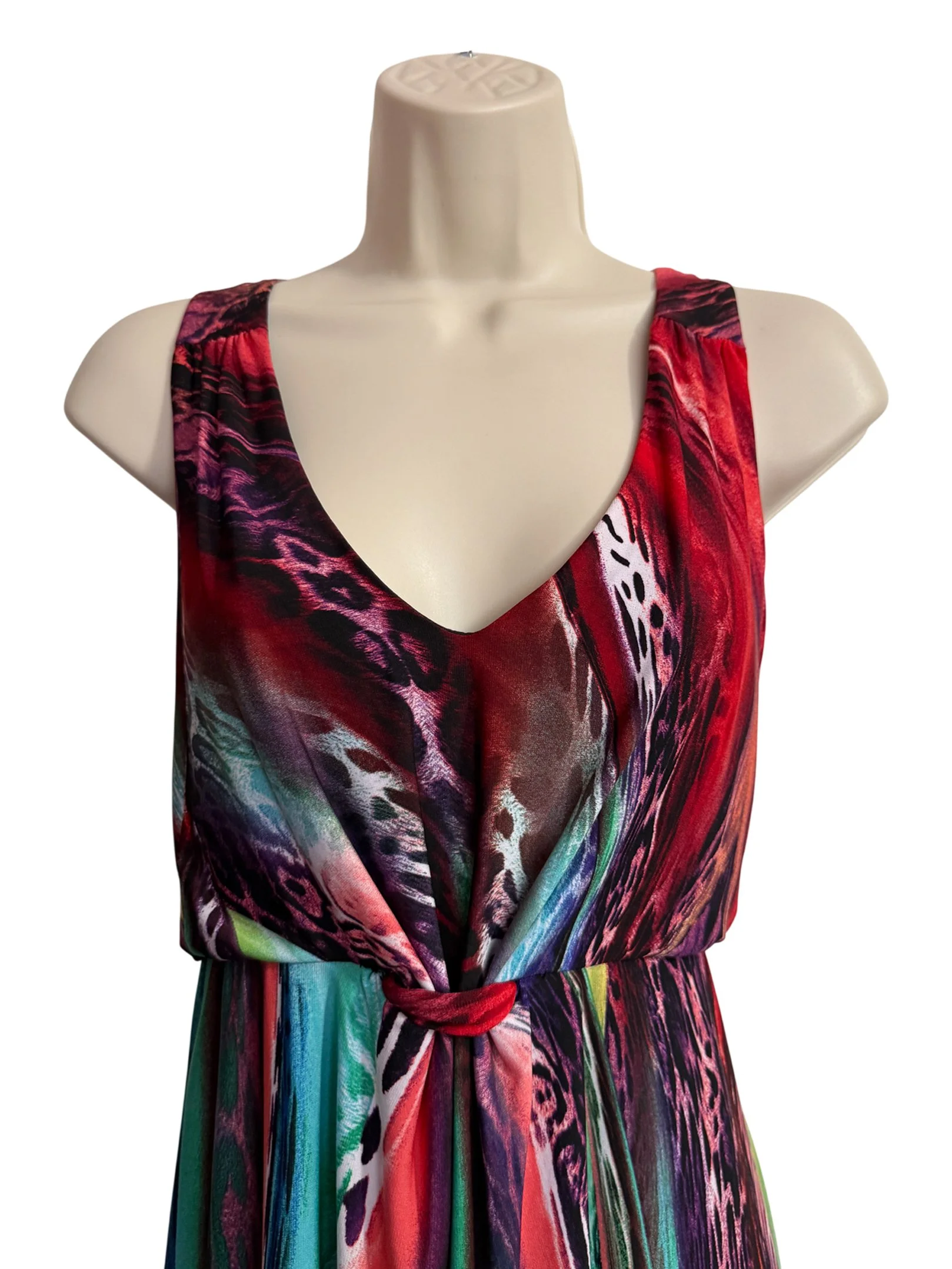 kate & mallory maxi dress Kate & Mallory Women Black Rayon V-Neck Long Sleeve Long Maxi Dress Size Medium