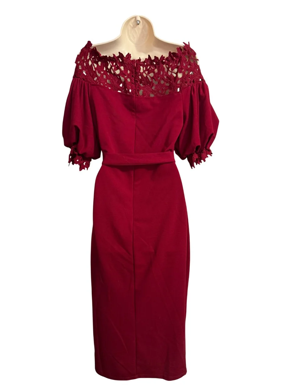 long red dress satin Shelly