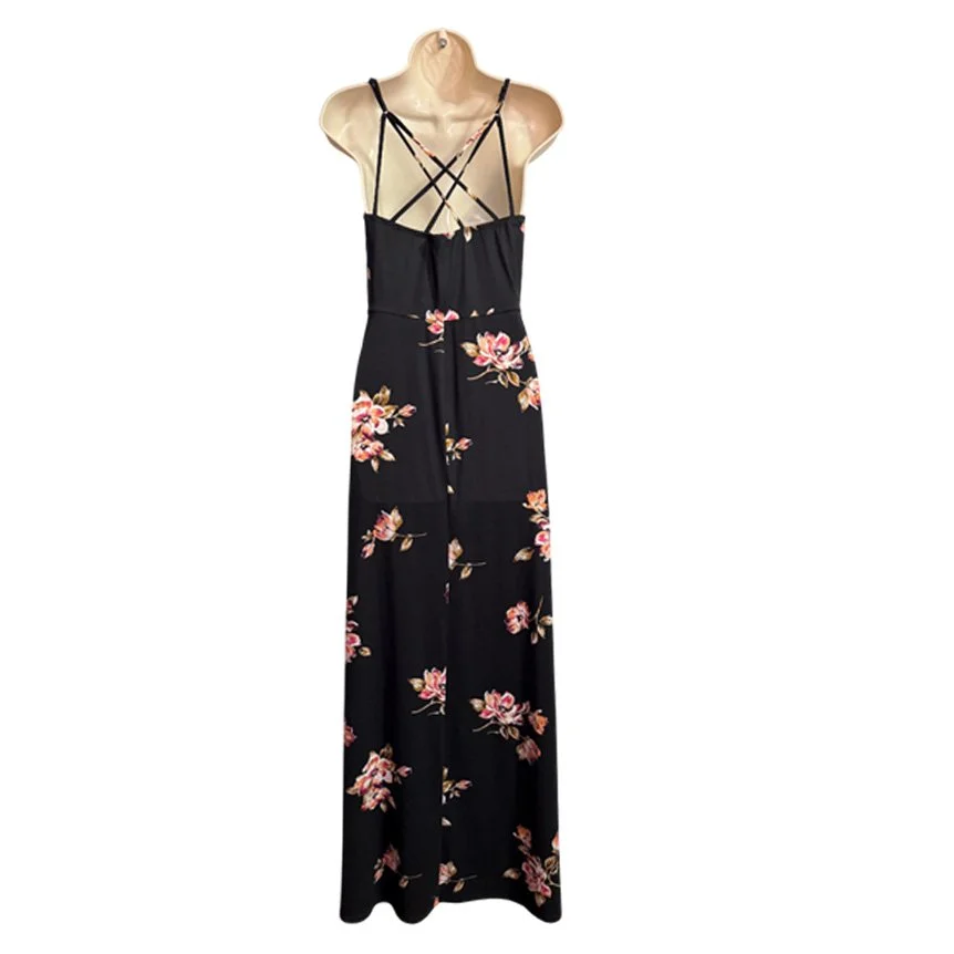 chinese dress ladies Bright Rose Sadie Zebra Maxi Dress | Purple Door main image 0
