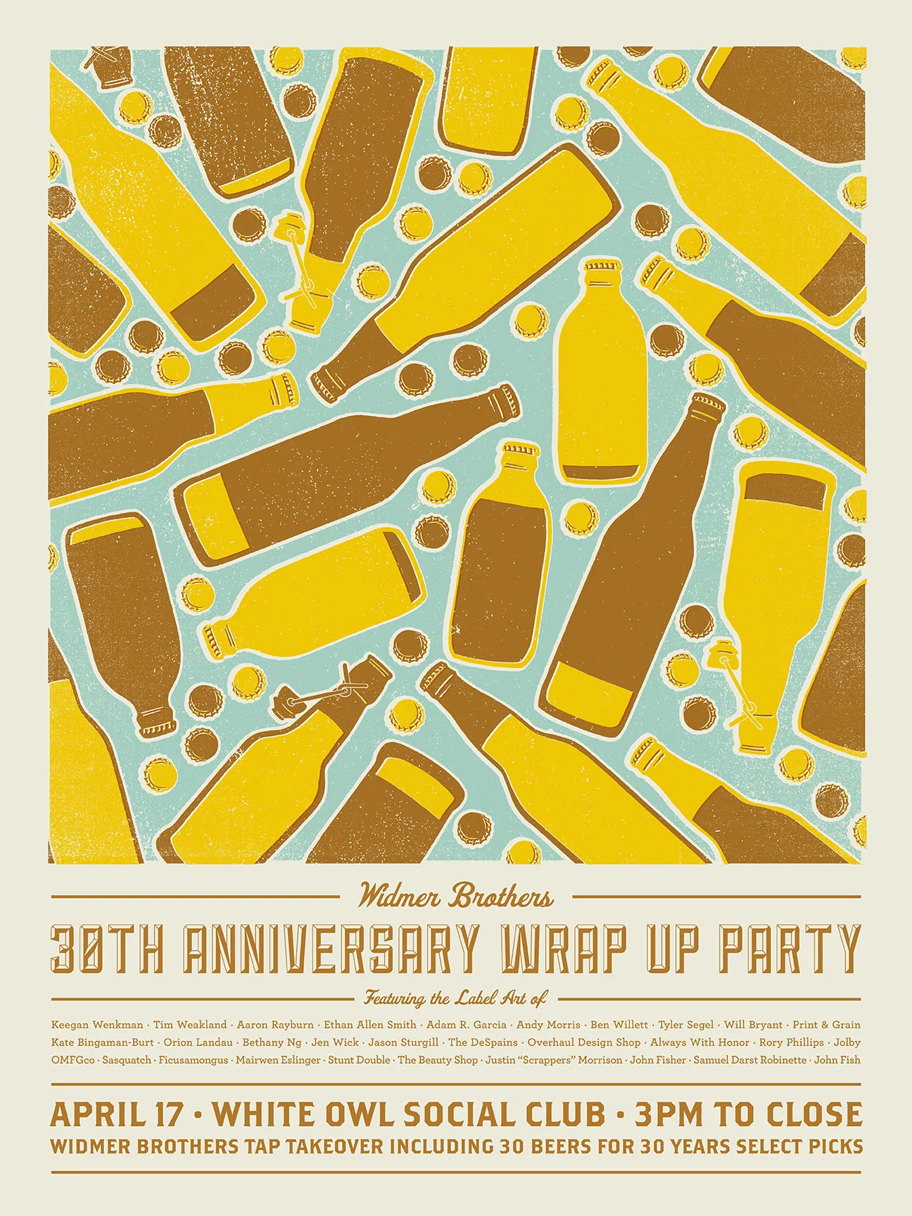 Widmer 30 Beers in 30 Years Anniversary Party