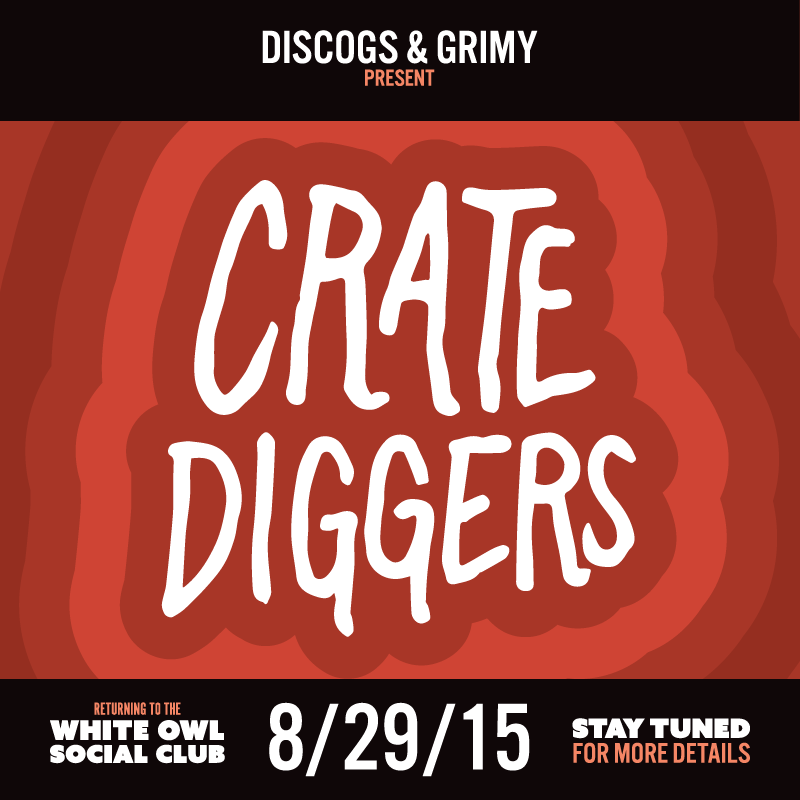Discogs + Grimy present CRATE DIGGERS