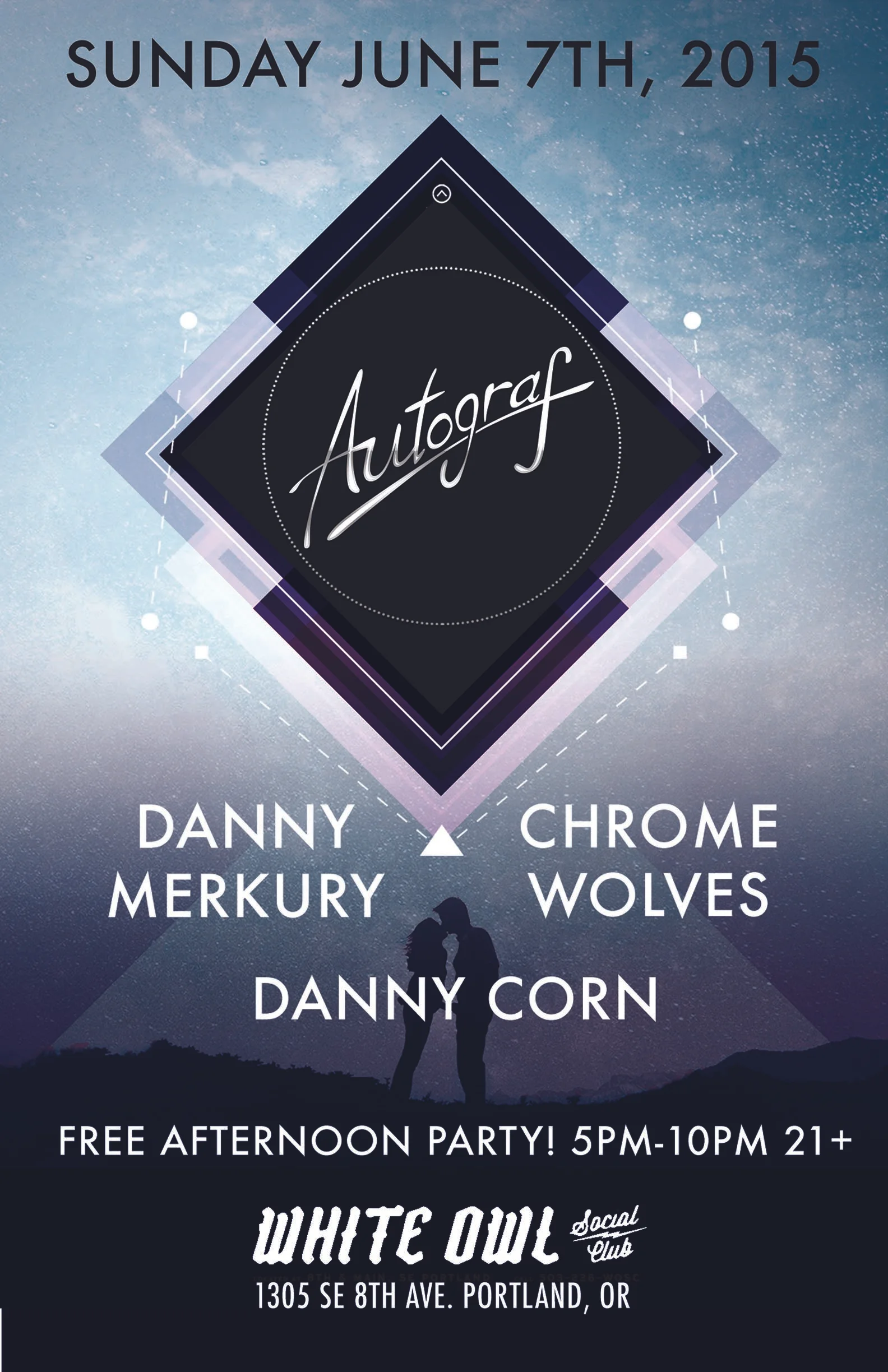 Autograf LIVE with Special Guests Danny Merkury, Chrome Wolves & Danny Corn