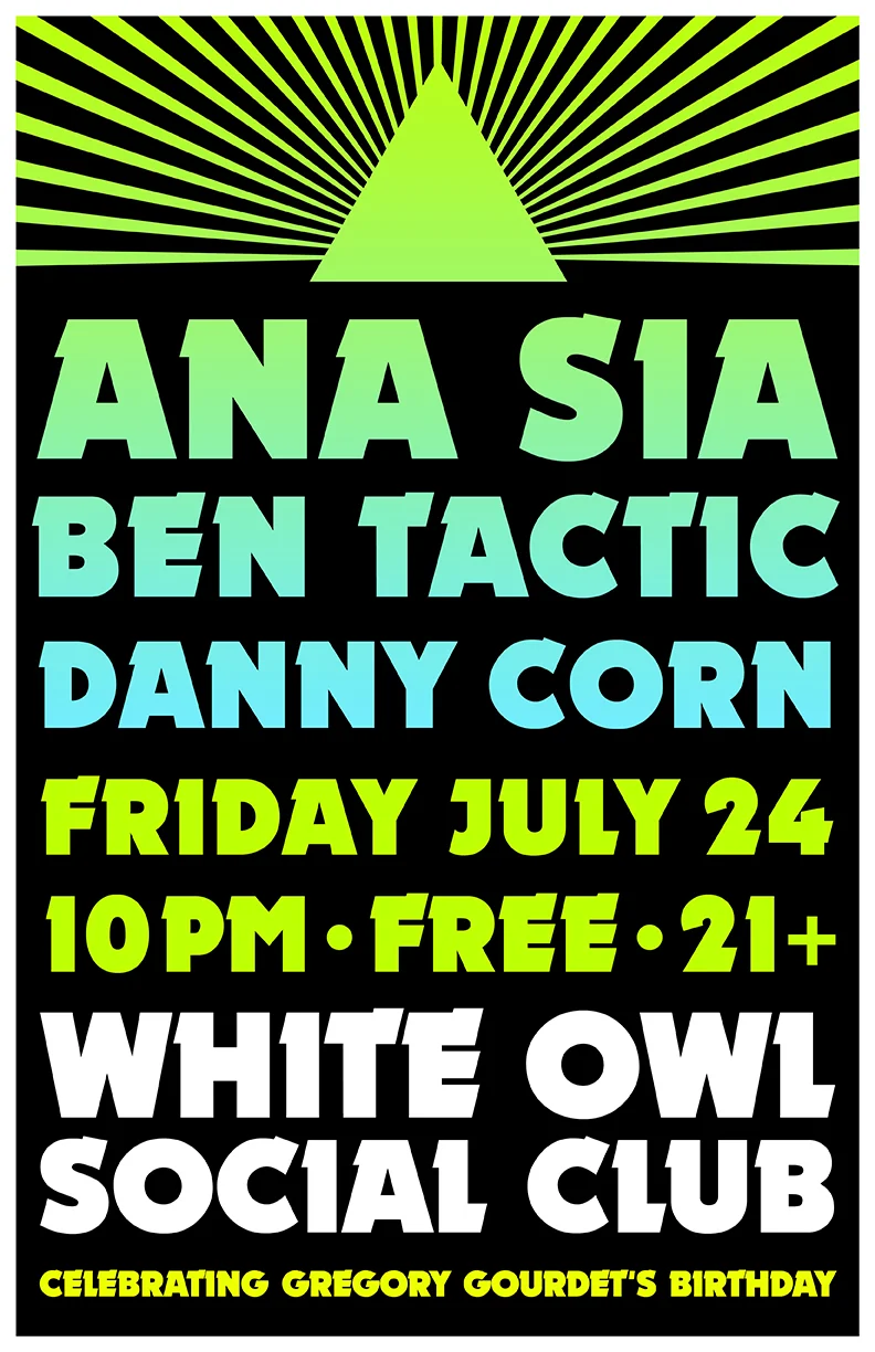Happy Birthday GG! with Ana Sia, Ben Tactic & Danny Corn