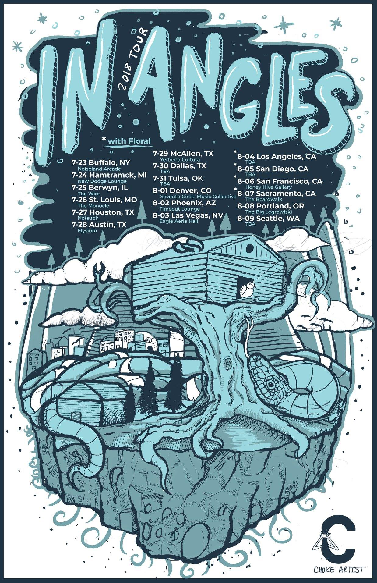 In Angles /// Luna Vista // Honeybender // Dog Years // FREE SHOW