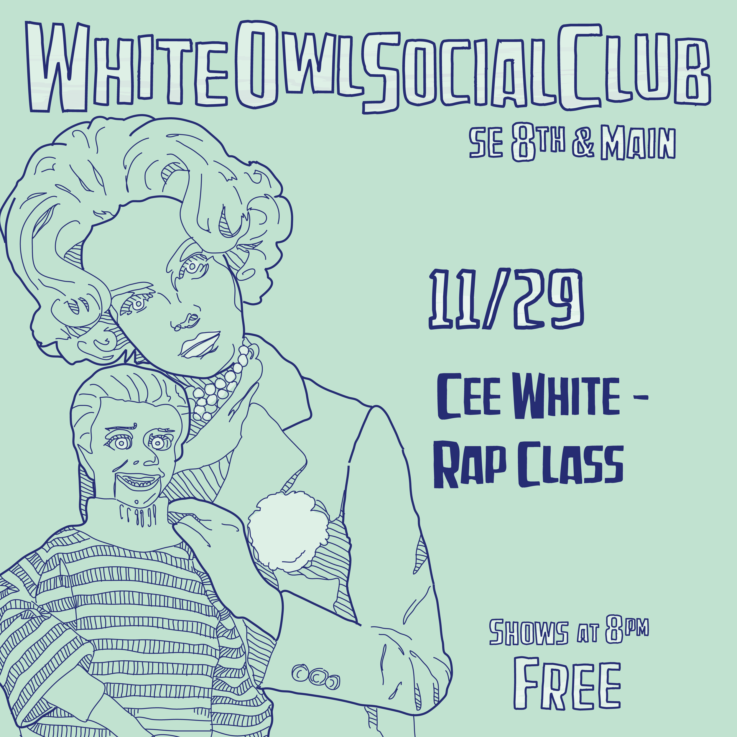 CEE WHITE | RAP CLASS