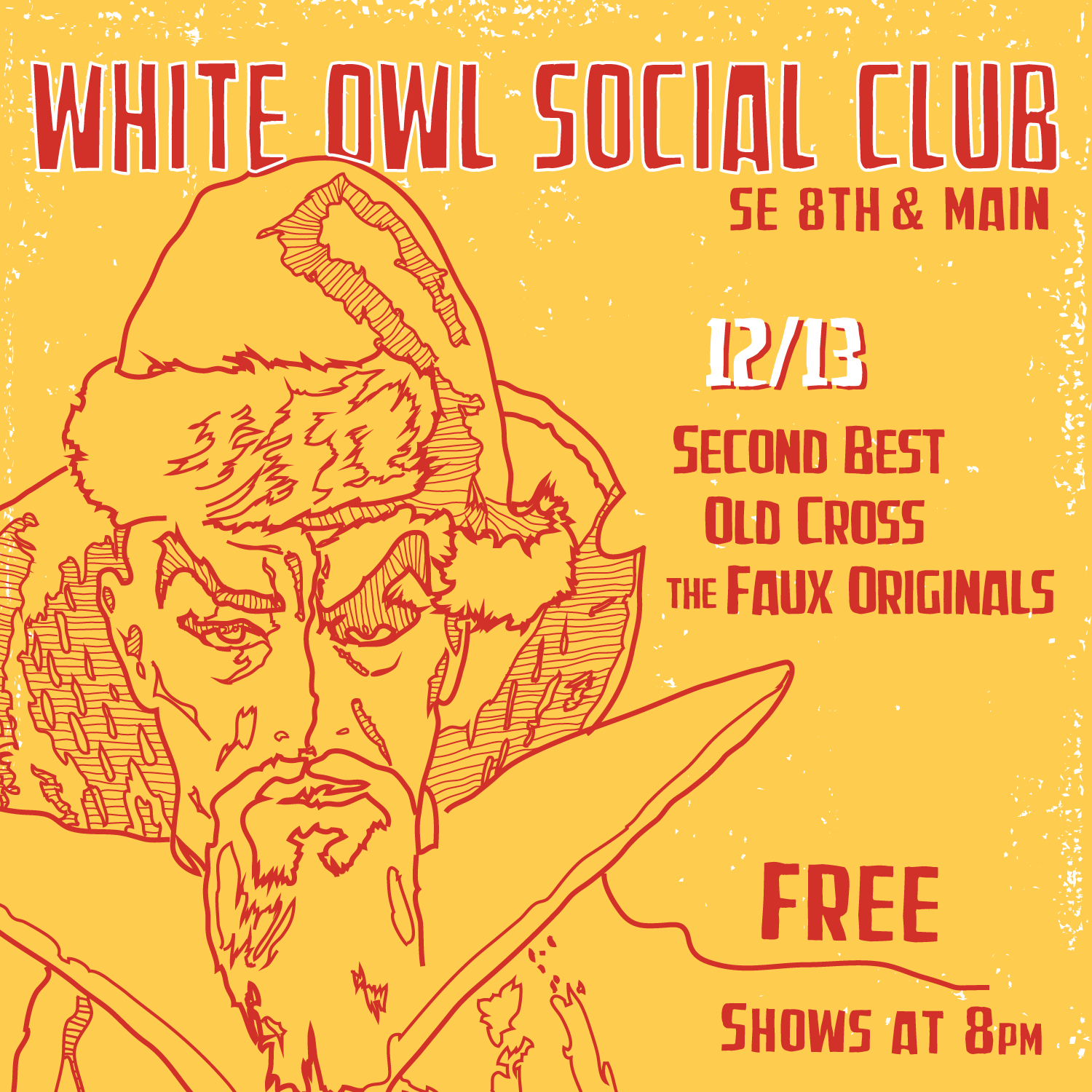 Free Show: Second Best | Old Cross | The Faux Originals