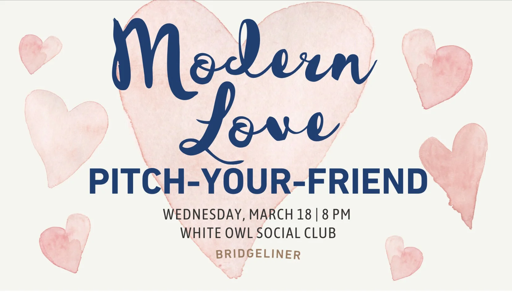Modern Love: Pitch Your Friend