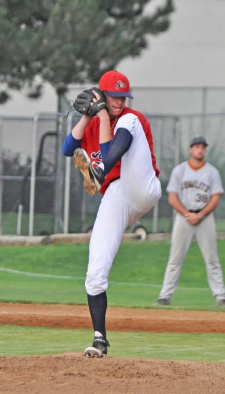 Hunter Wells took a no-hitter into the seventh inning and helped hold the Sweets at bay in a combined one-hitter, Wednesday with Brian Gadsby.