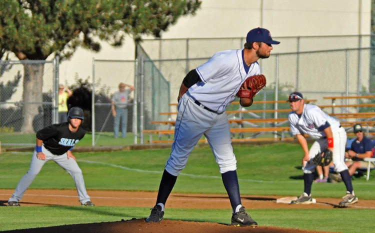 CJ Gettman now hasn't allowed a hit in 16-consecutive innings for the AppleSox.