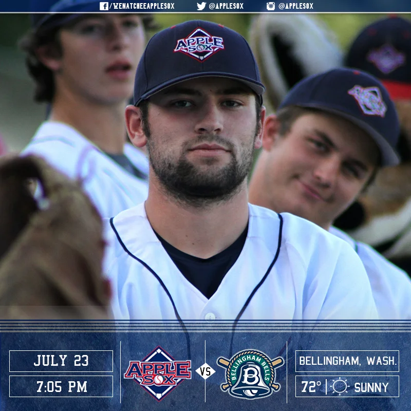 The AppleSox have game faces on and are in Bellingham for game one against the Bells, Saturday.