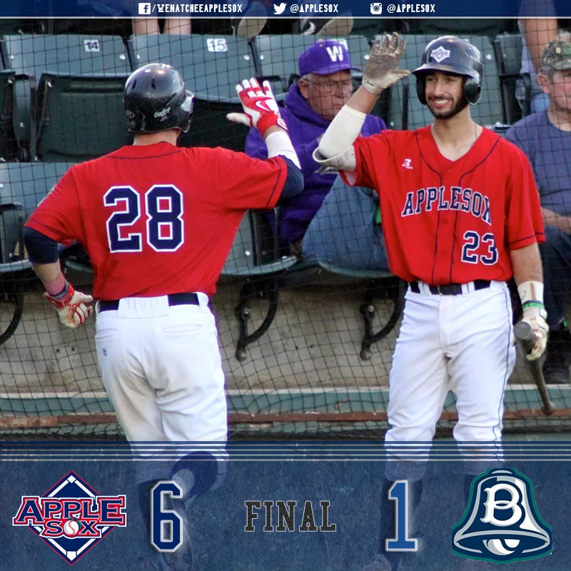 Grady Miller, Michael Toglia, and Sheldon Liikala all chipped in during a strong team win in game one at Bellingham, Saturday.