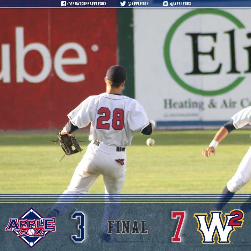 The Sweets and AppleSox tied on their 2016 season series 3-3.
