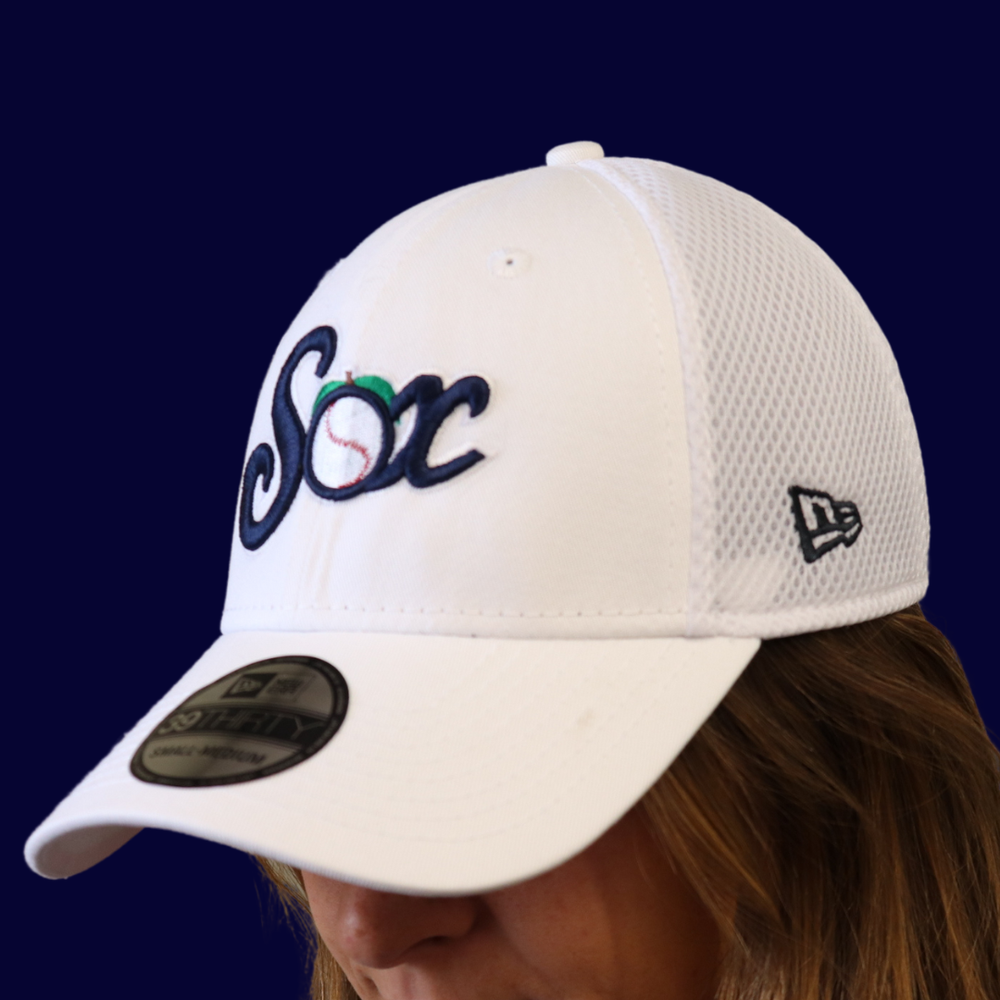 39Thirty New Era White 'Sox' Hat AppleSox