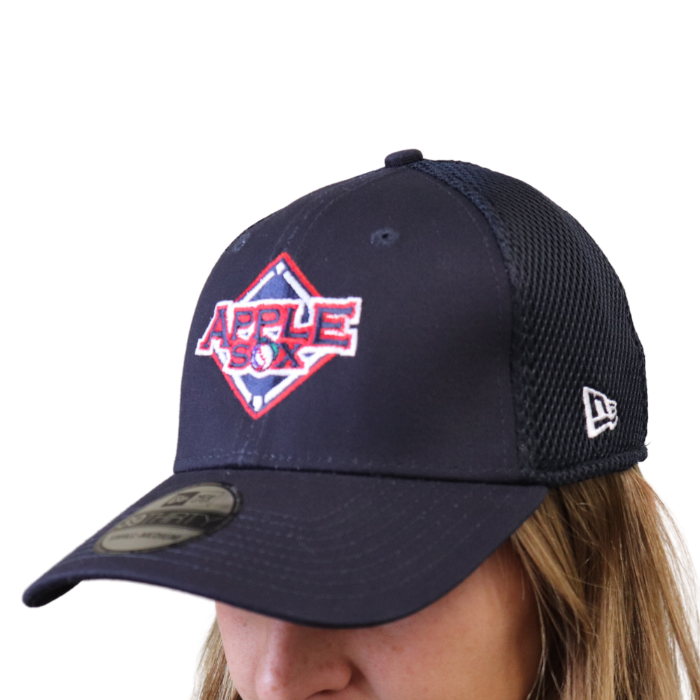 New Era Navy Fitted — AppleSox
