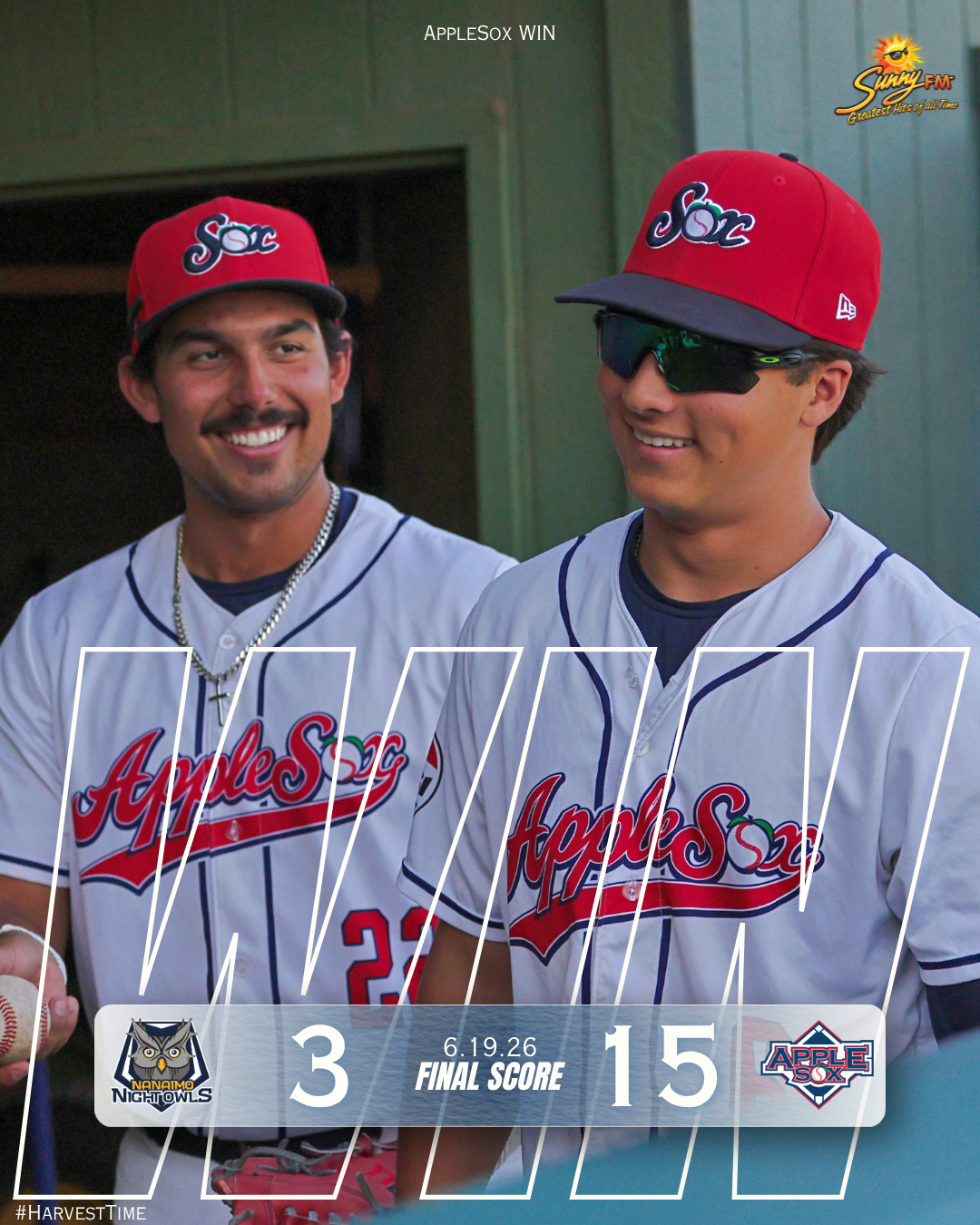 The AppleSox Steamroll the NightOwls in Game One