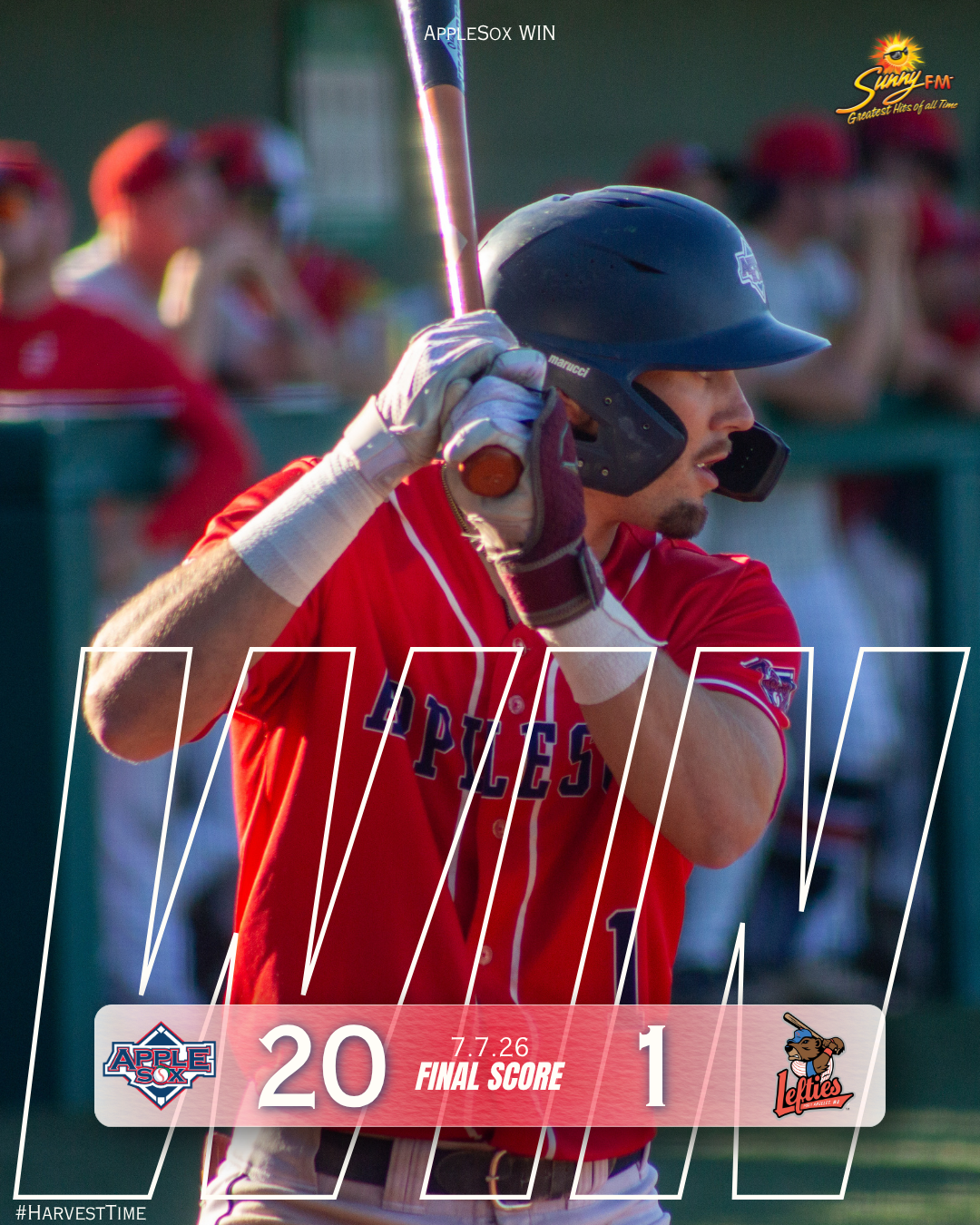 Wenatchee Pummels the Lefties to Open the Series 