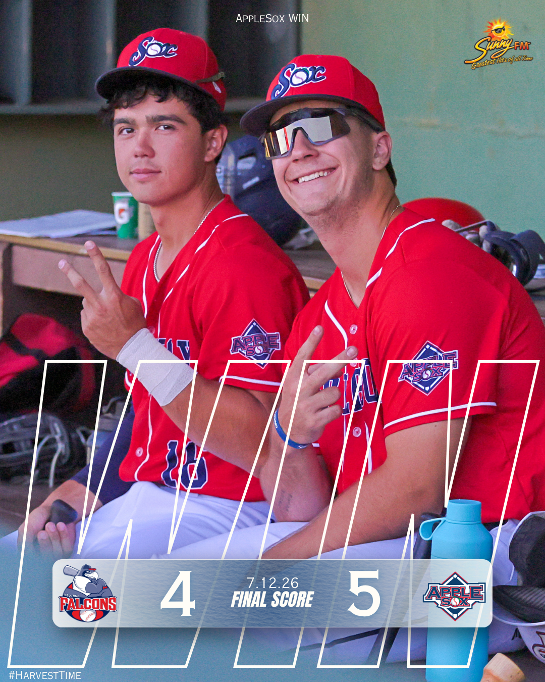 Wenatchee Takes the Series in Walk-off Fashion