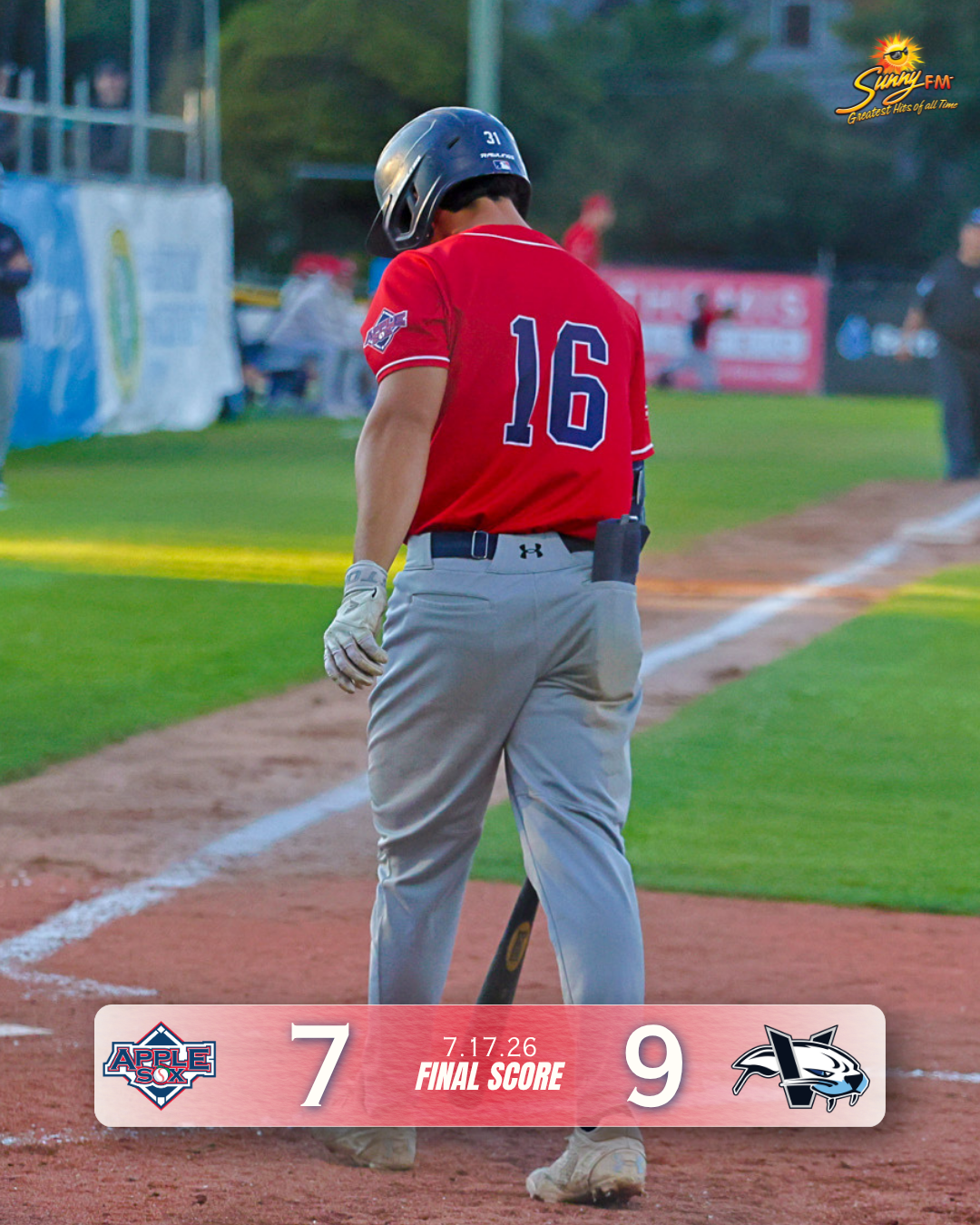 AppleSox Drop a Heartbreaker in Game One