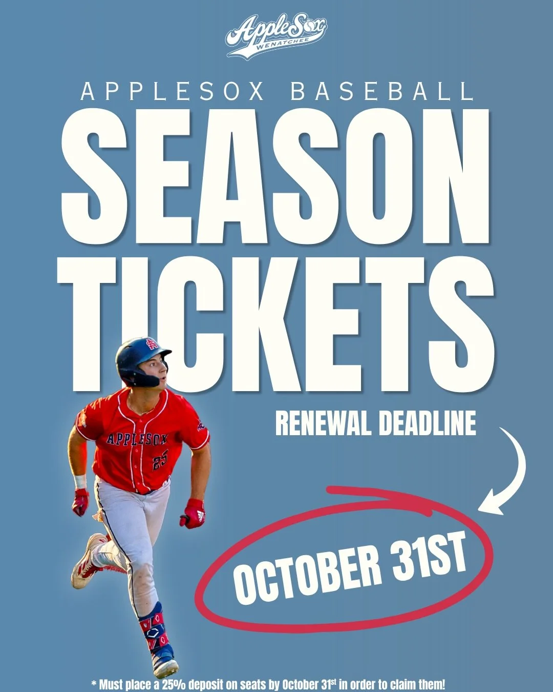 Renew your season tickets!! 🎟️

#HarvestTime