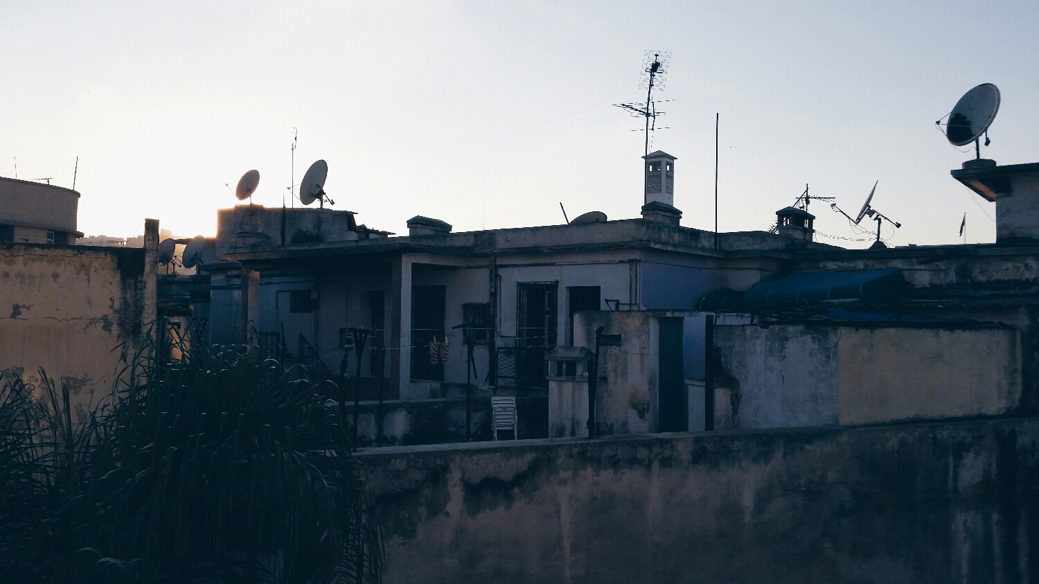 view from hostel. Quite honestly, I think its lovely