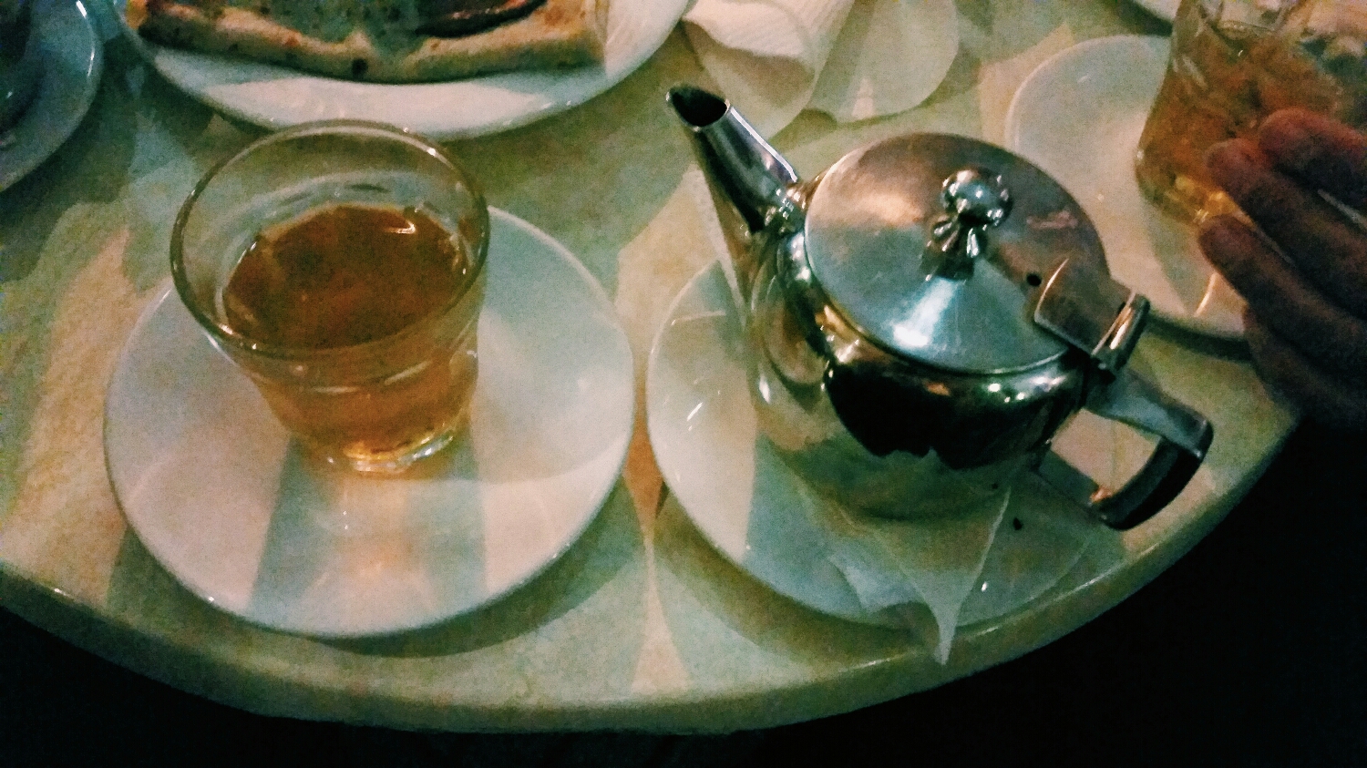 mint tea. All day, every day.