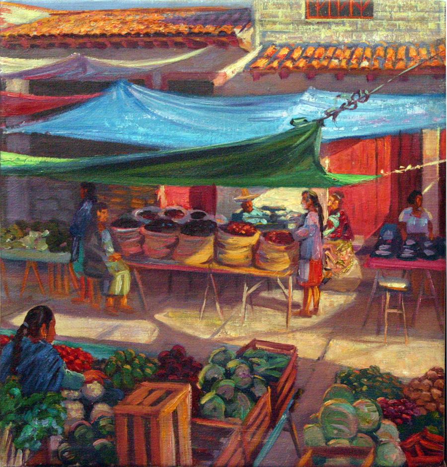 Market, Patzcuaro, Michoacan