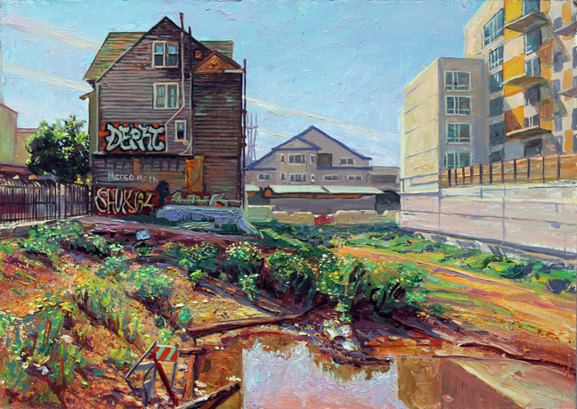 Mission Lake # 1 - This work will be part of my exhibition at Luna Rienne Gallery July 8 - Aug 7