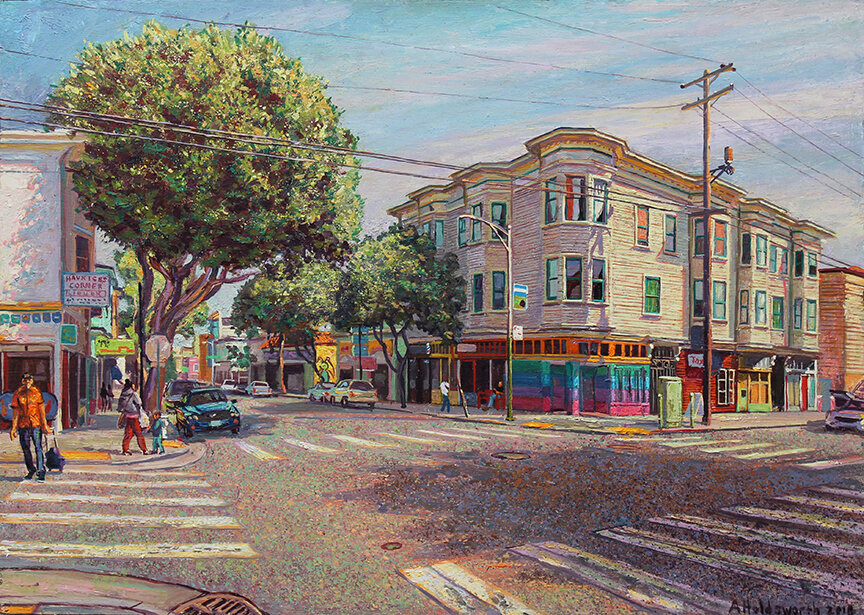 Spring in the Mission.    SOLD