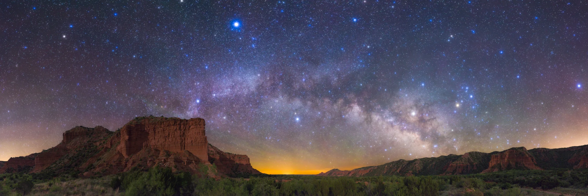 Star Bridge to Caprock Canyons in Texas by JT Blenker