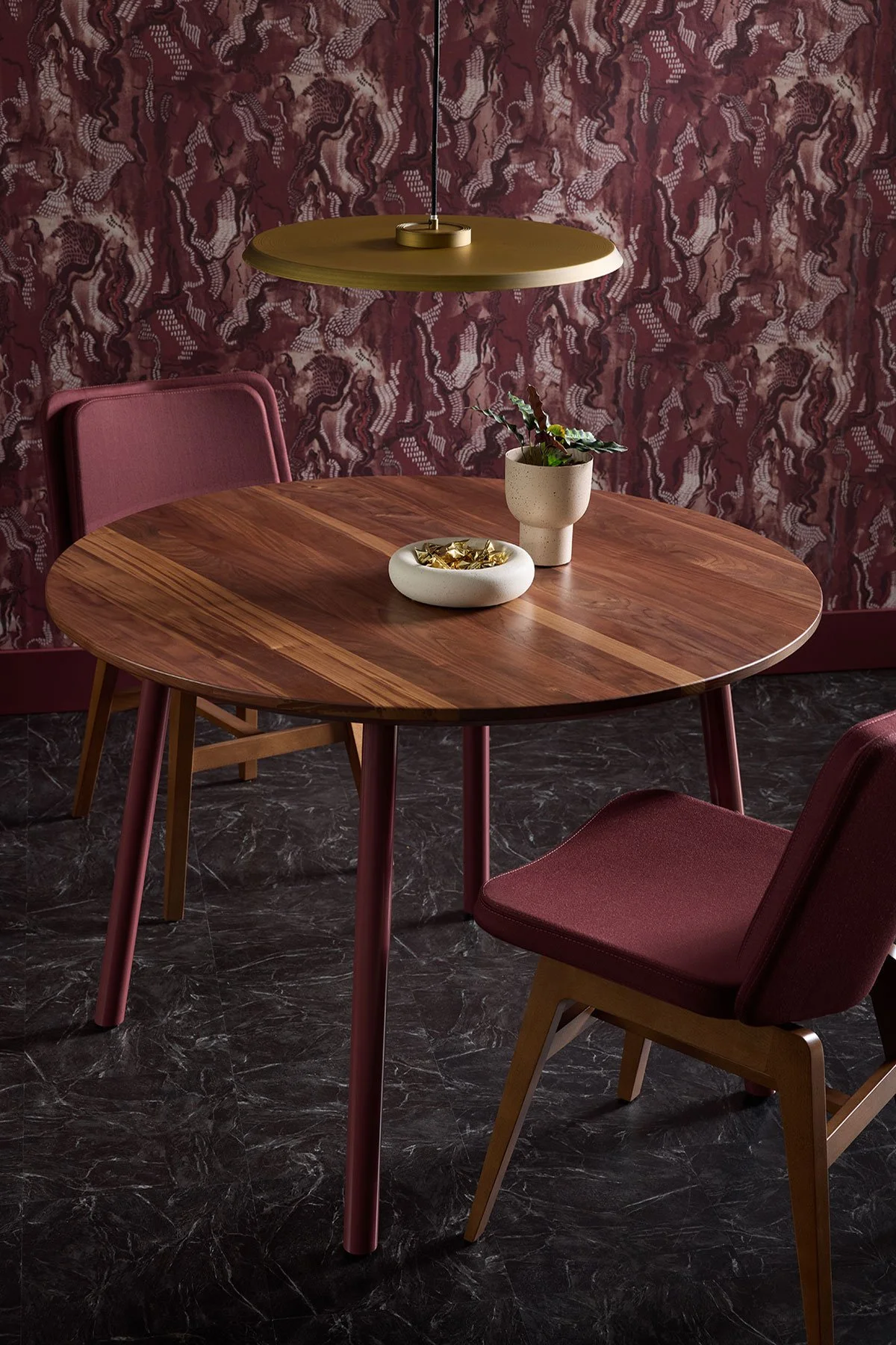 burgundy-alfred-wood-clyde-table-overhead.jpg