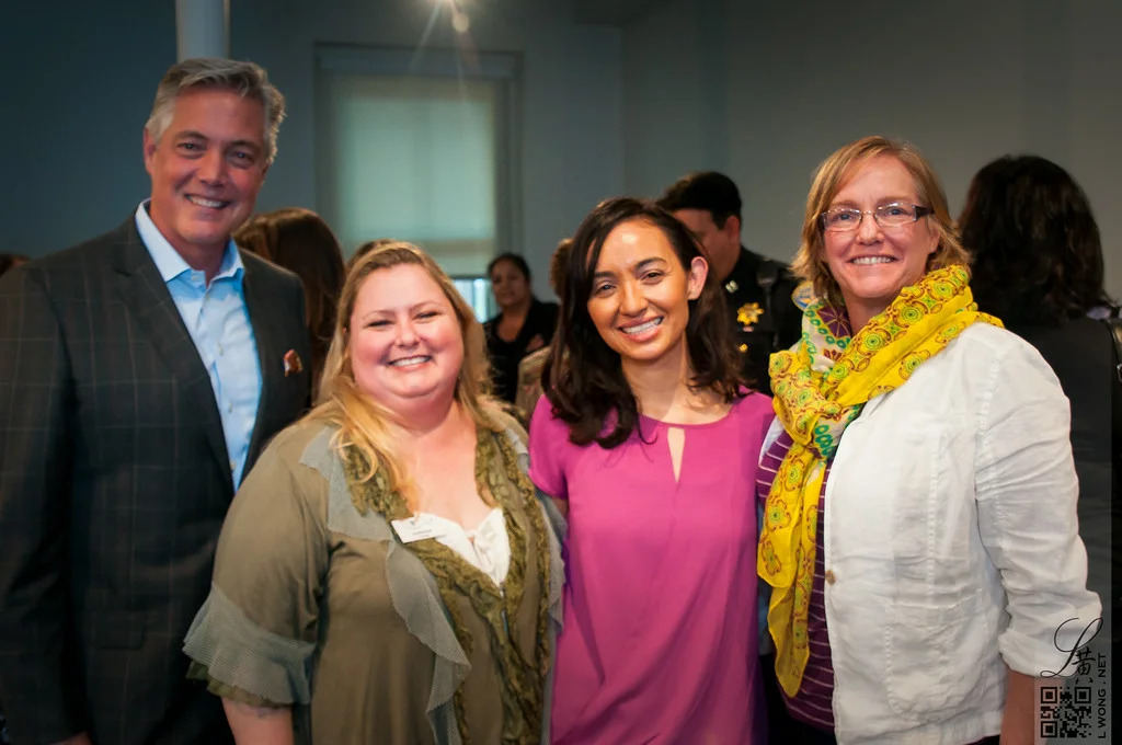 ABC 7 Dan Noyes and The Grateful Garment Project, Supporters of THE HAZE