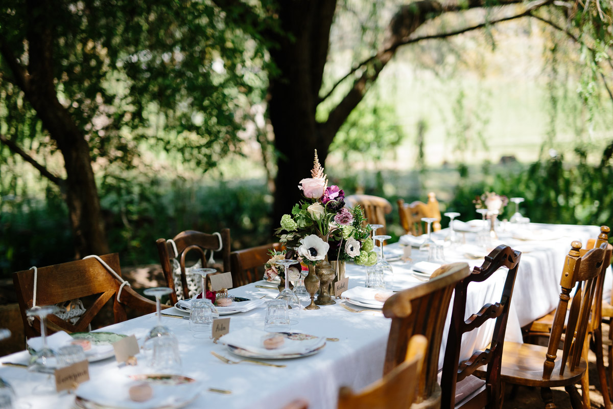 Brookside wedding luncheon